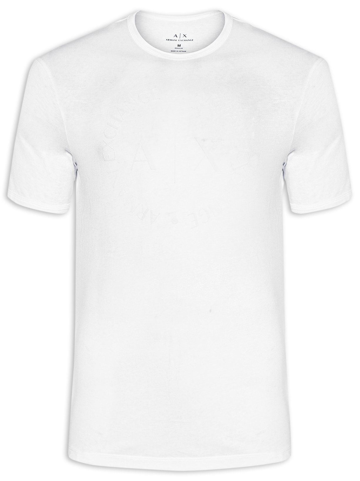 Camiseta Masculina Estampada - Branco