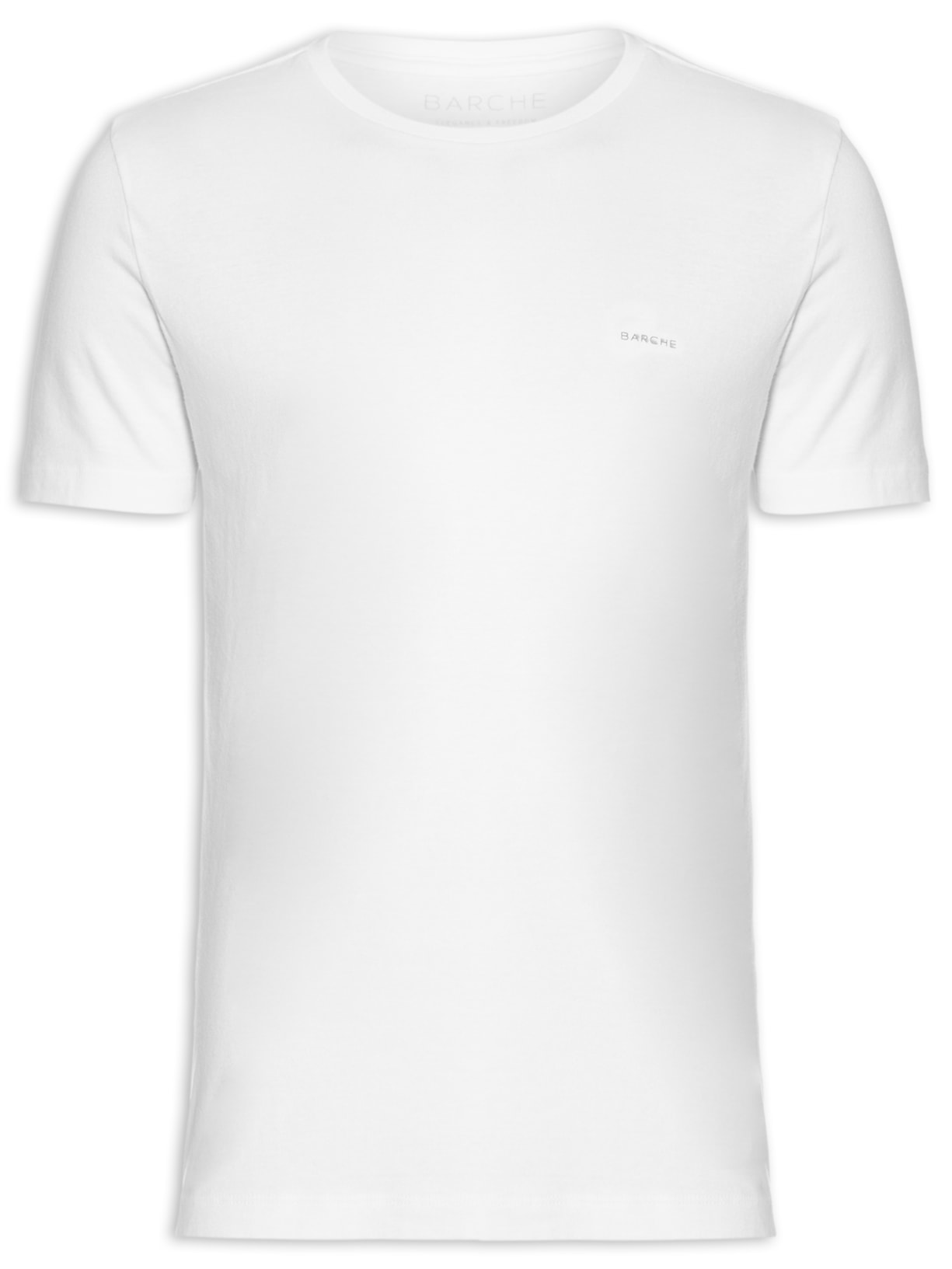 Camiseta Masculina Estampada Branco Barche