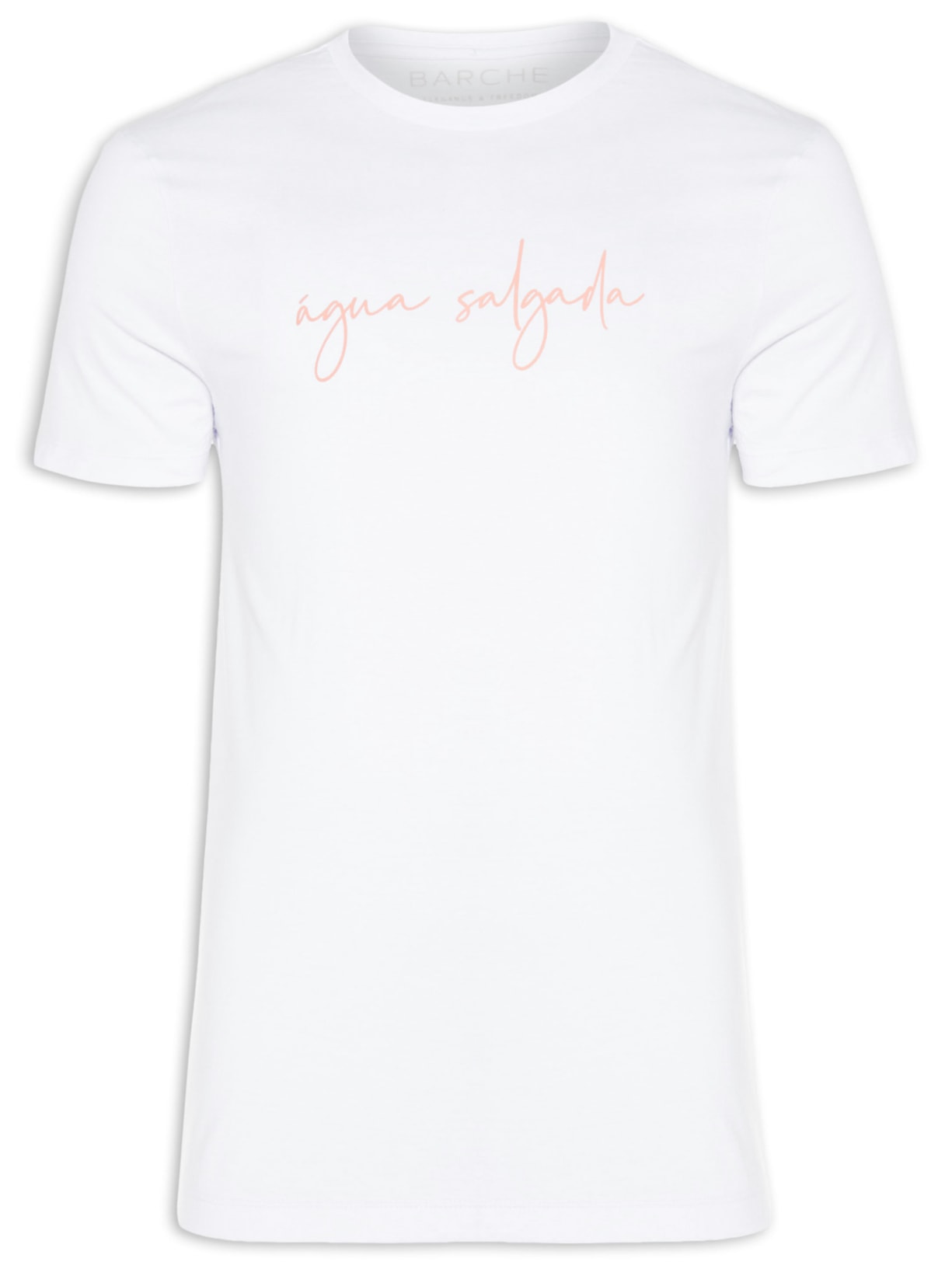 Camiseta Masculina Estampada - Branco