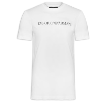 Camiseta Masculina Estampada - Branco