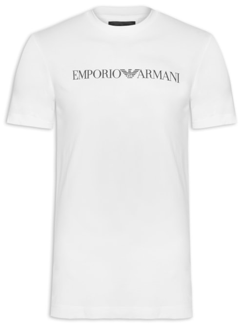 Camiseta Masculina Estampada - Branco
