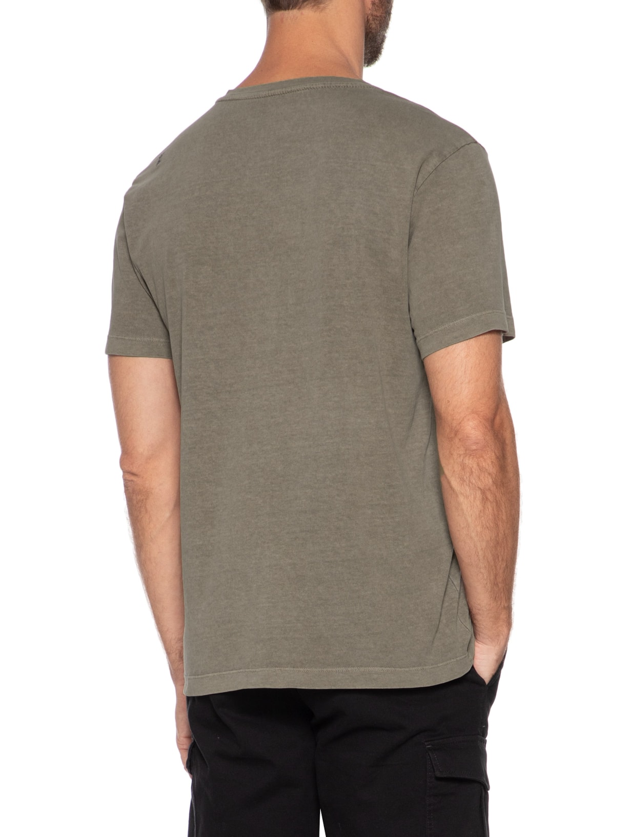 Camiseta Masculina Estampada Brazilian Dream Cinza Sergio K