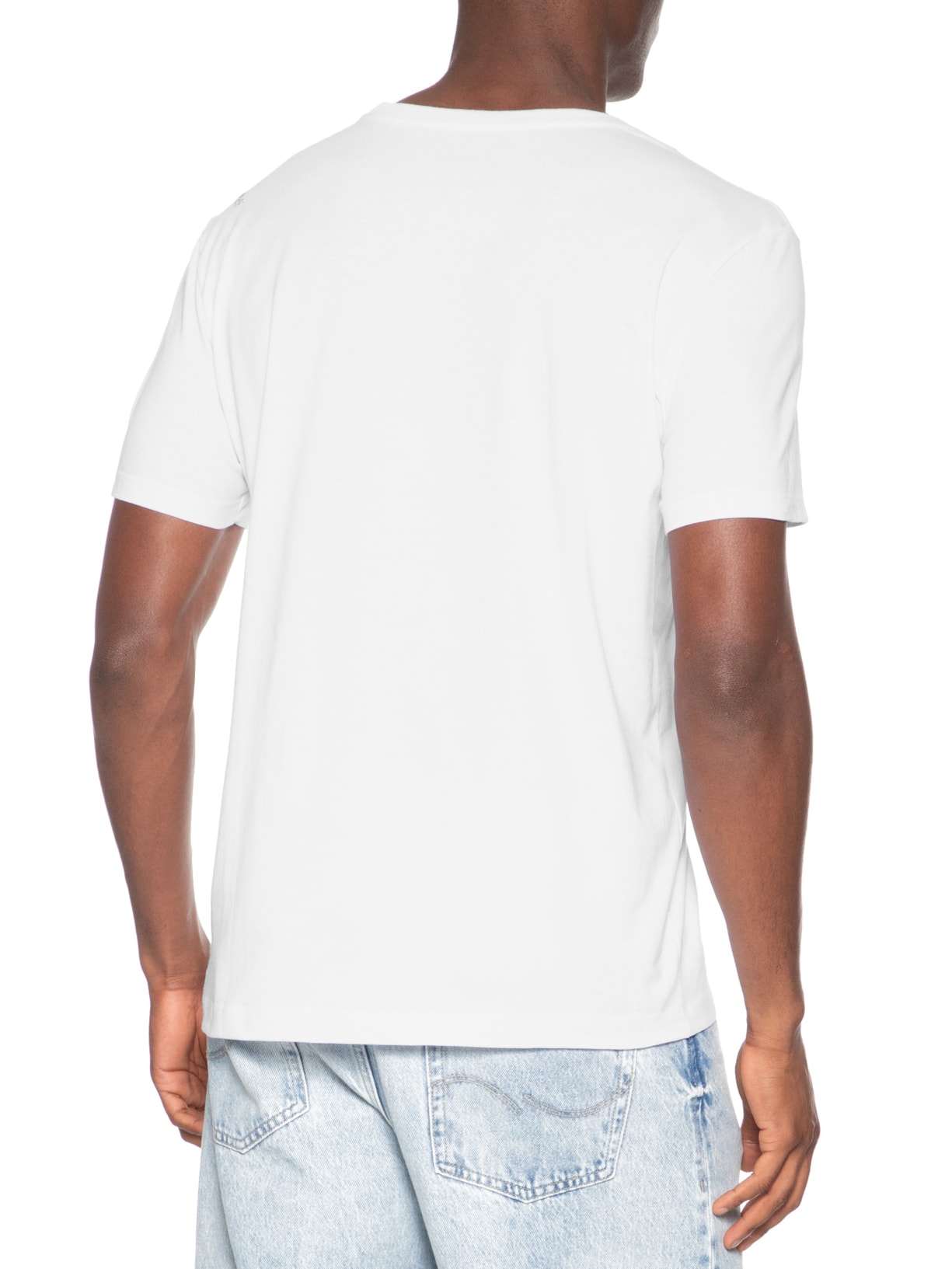 Camiseta Masculina Estampada Brazilians Of Peace Branco Sergio K