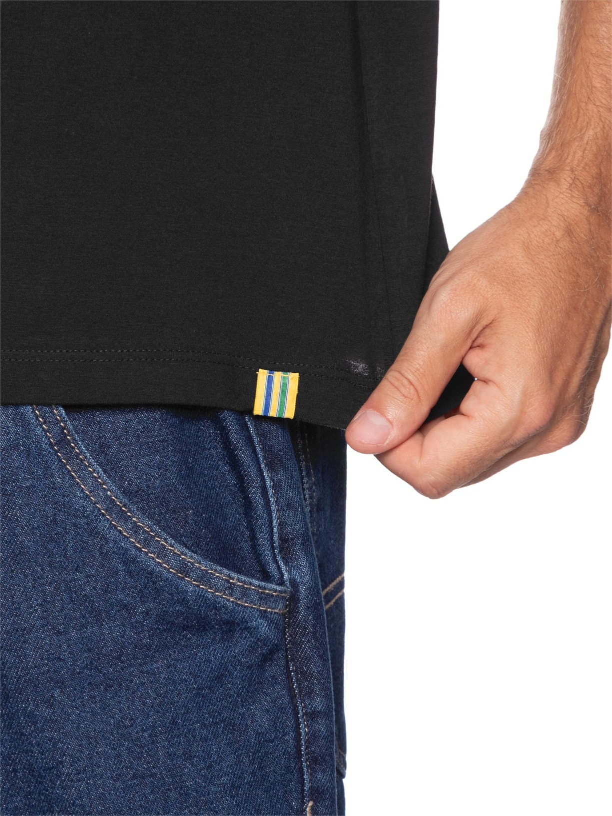 Camiseta Masculina Estampada Capacete Senna Preto Reserva