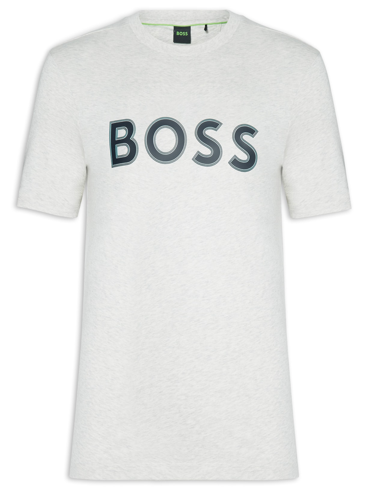 Camiseta Masculina Estampada - Cinza