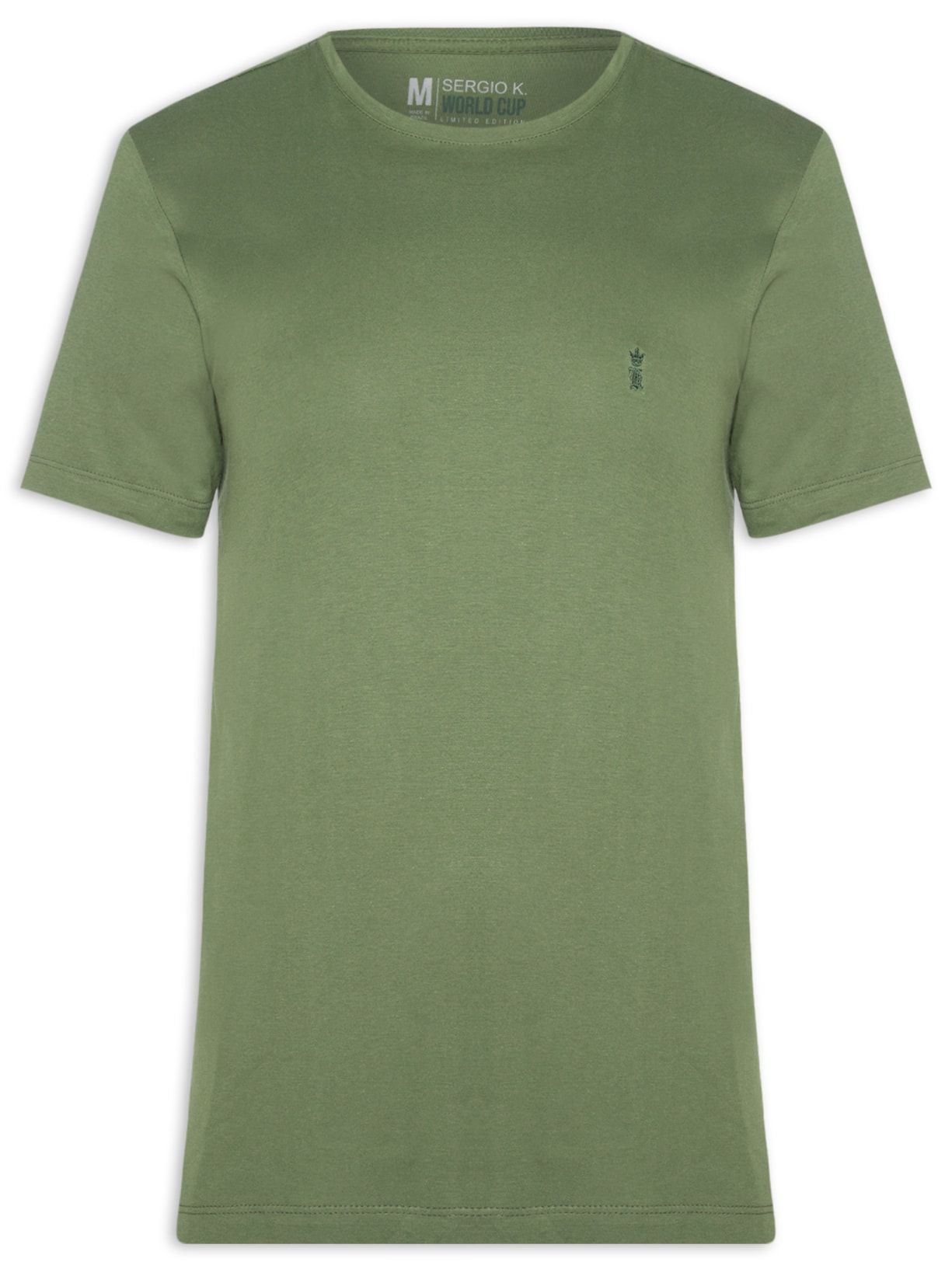 Camiseta Masculina Estampada Collecting Victories – Verde Sergio K