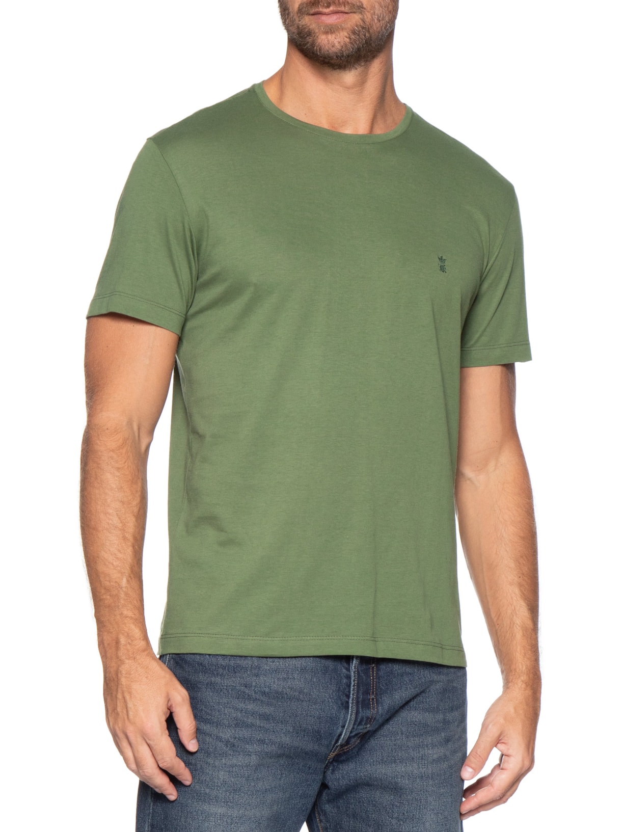 Camiseta Masculina Estampada Collecting Victories – Verde Sergio K
