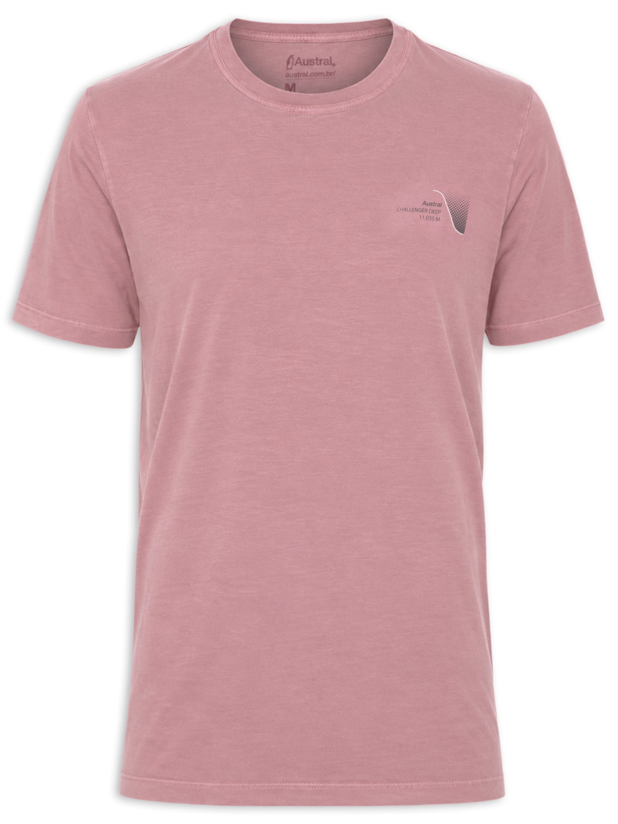 Camiseta Masculina Estampada Deep Roxo Austral