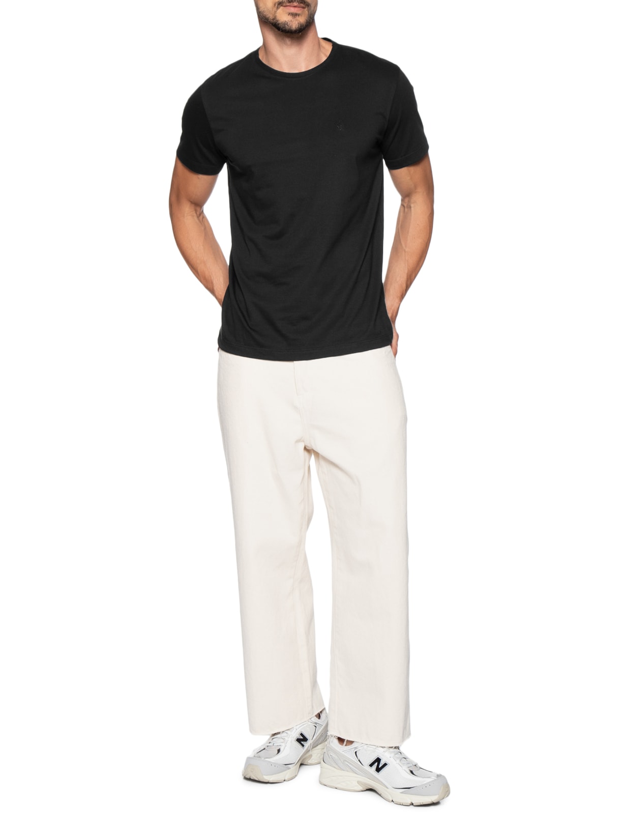 Camiseta Masculina Estampada Drink Fitzgerald Preto Sergio K