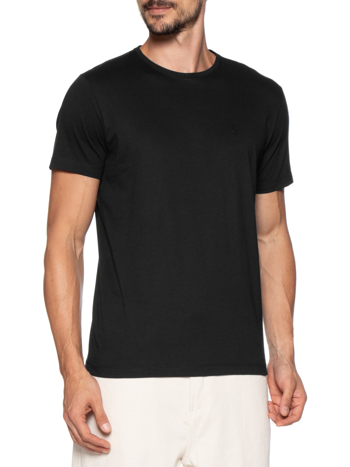 Camiseta Masculina Estampada Drink Fitzgerald Preto Sergio K