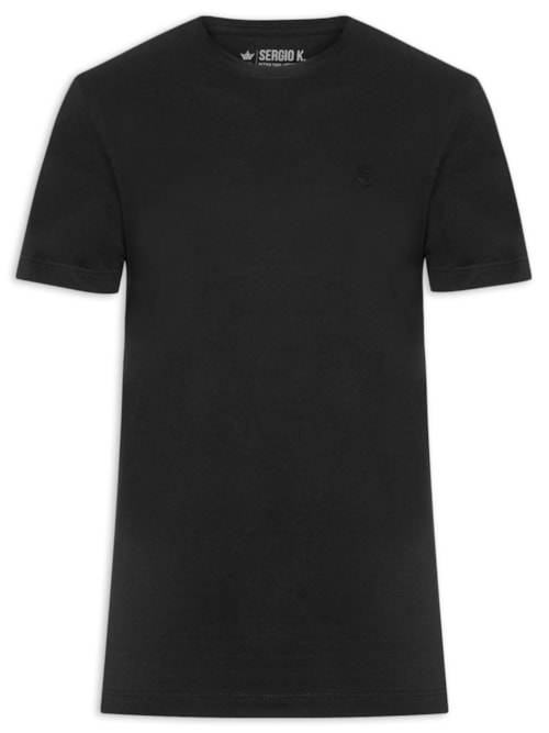 Camiseta Masculina Estampada Drink Fitzgerald - Preto