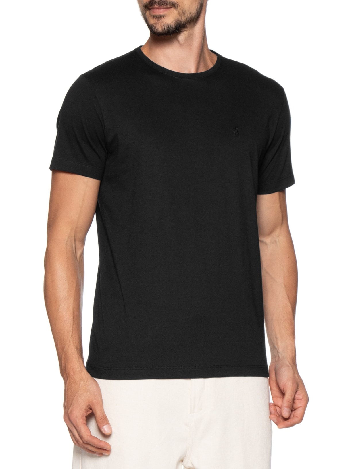 Camiseta Masculina Estampada Drink Fitzgerald Preto Sergio K