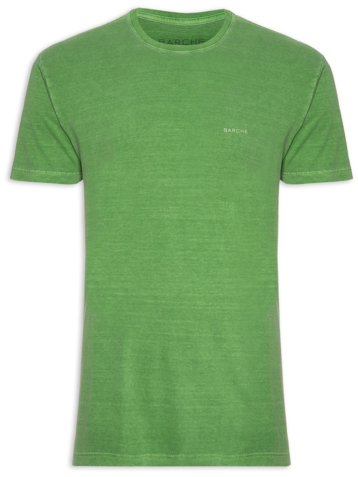 Camiseta Masculina Estampada Estonada - Verde