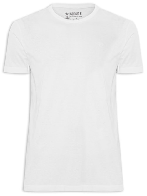 Camiseta Masculina Estampada Grand Prix – Branco