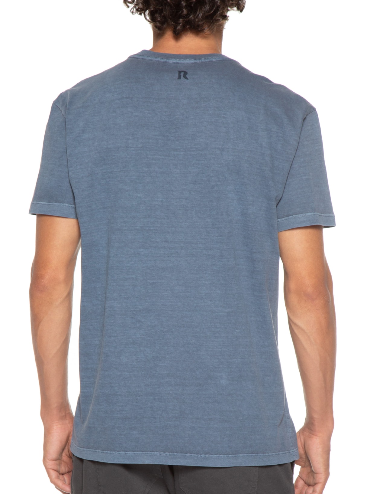 Camiseta Masculina Estampada Ha Mares Azul Reserva