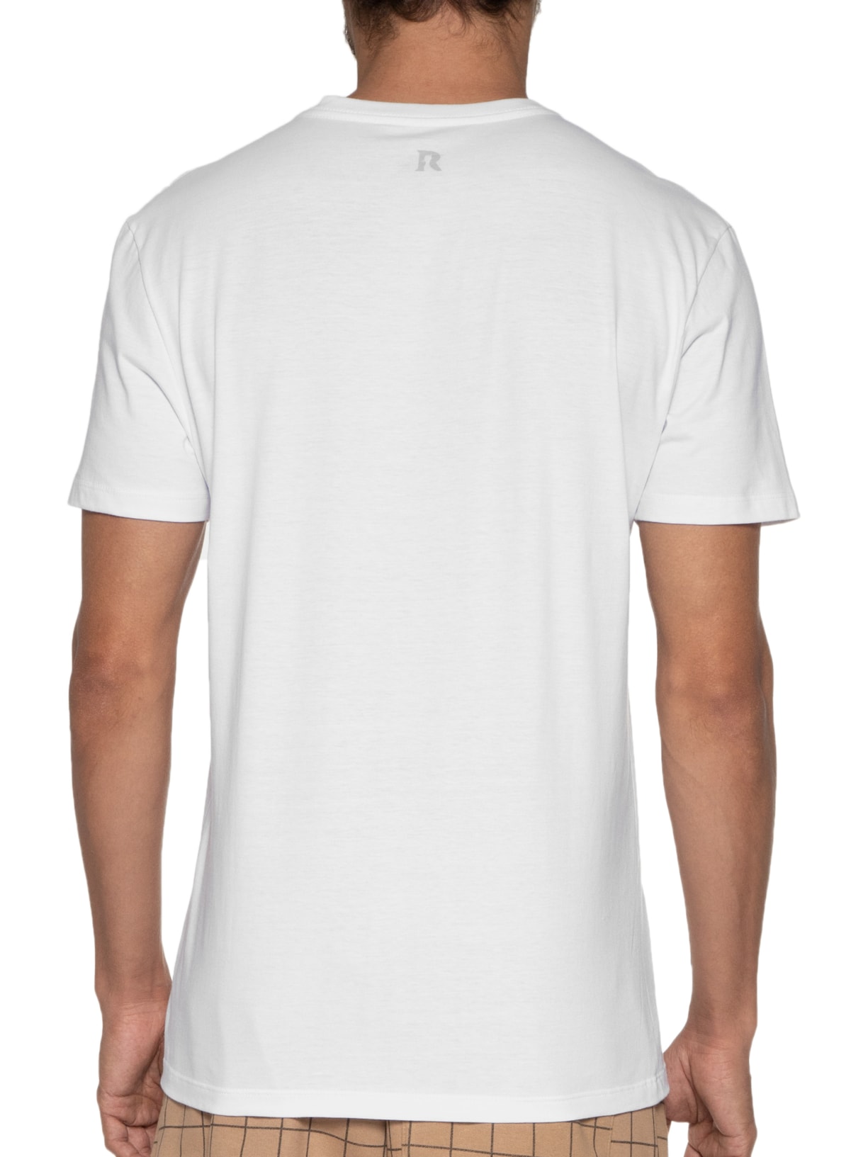 Camiseta Masculina Estampada Influencer Stage Branco Reserva