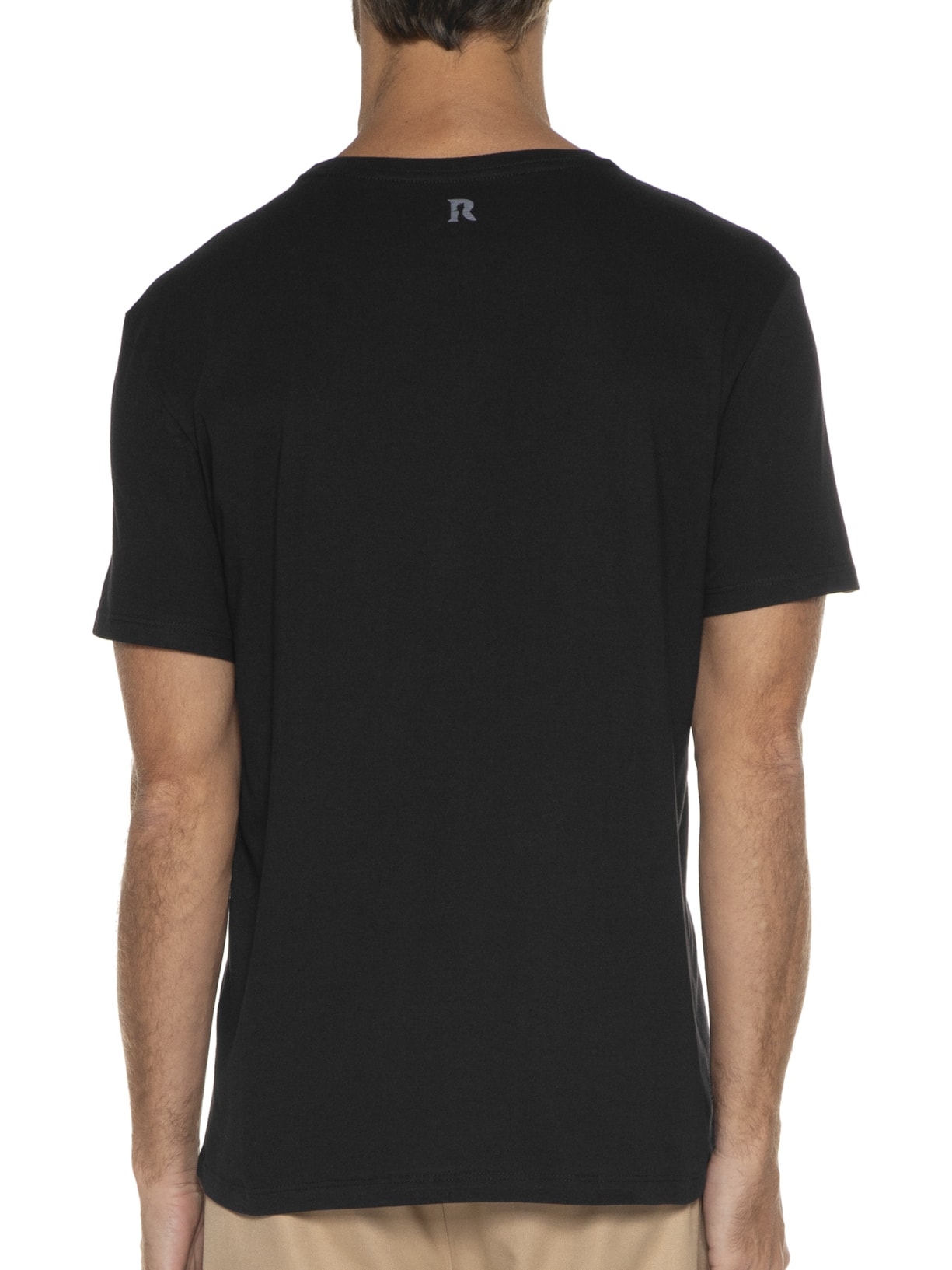 Camiseta Masculina Estampada Influencer Stage Preto Reserva