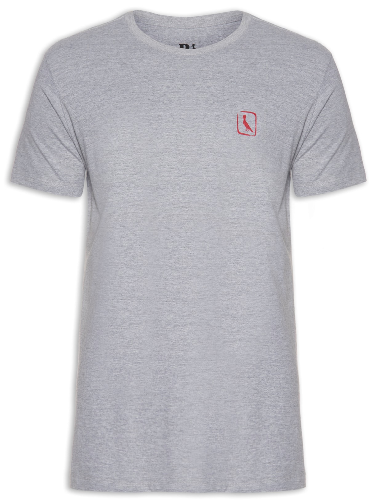 Camiseta Masculina Estampada Koi Fc - Cinza