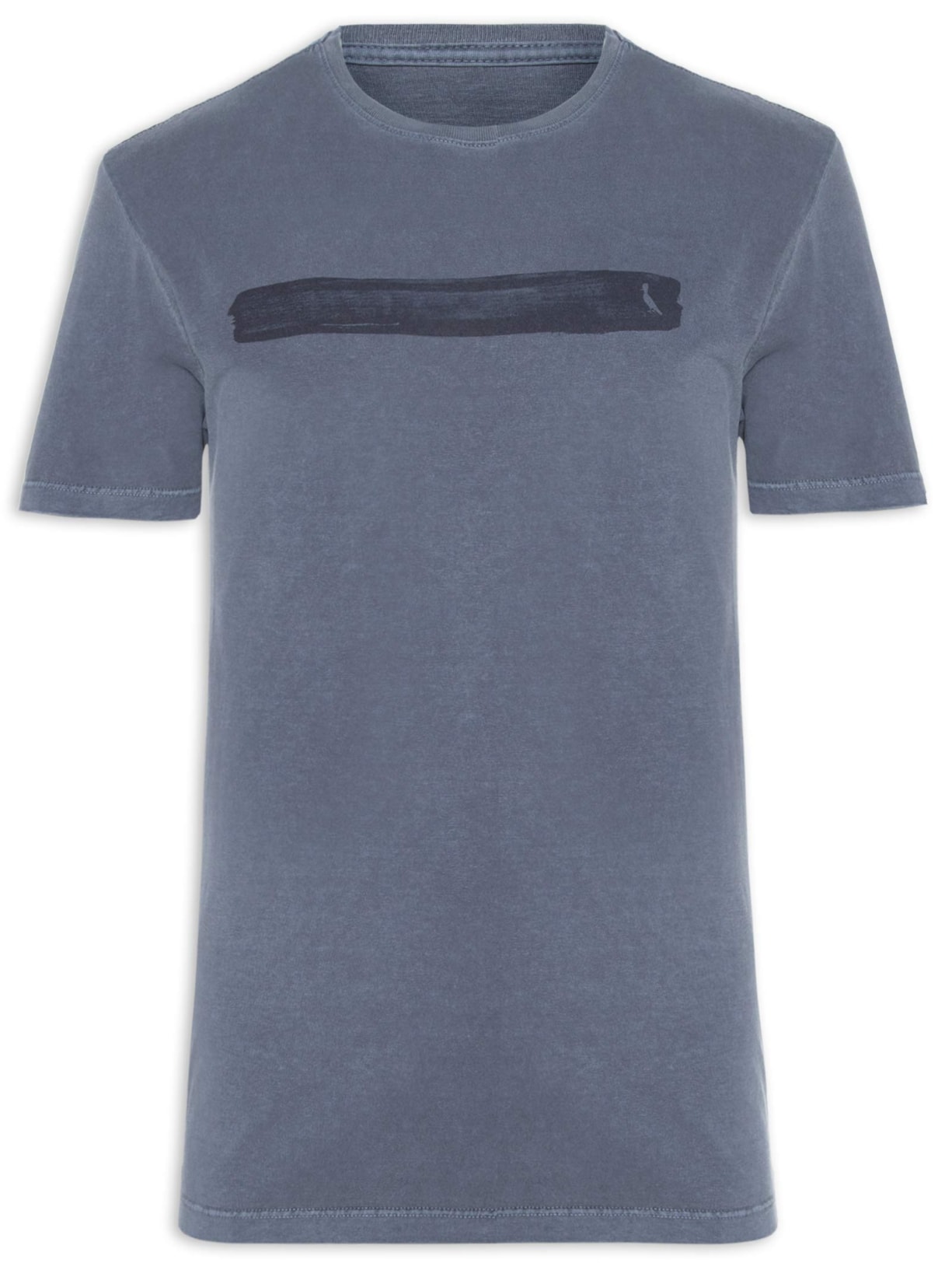 Camiseta Masculina Estampada Listra – Azul Reserva