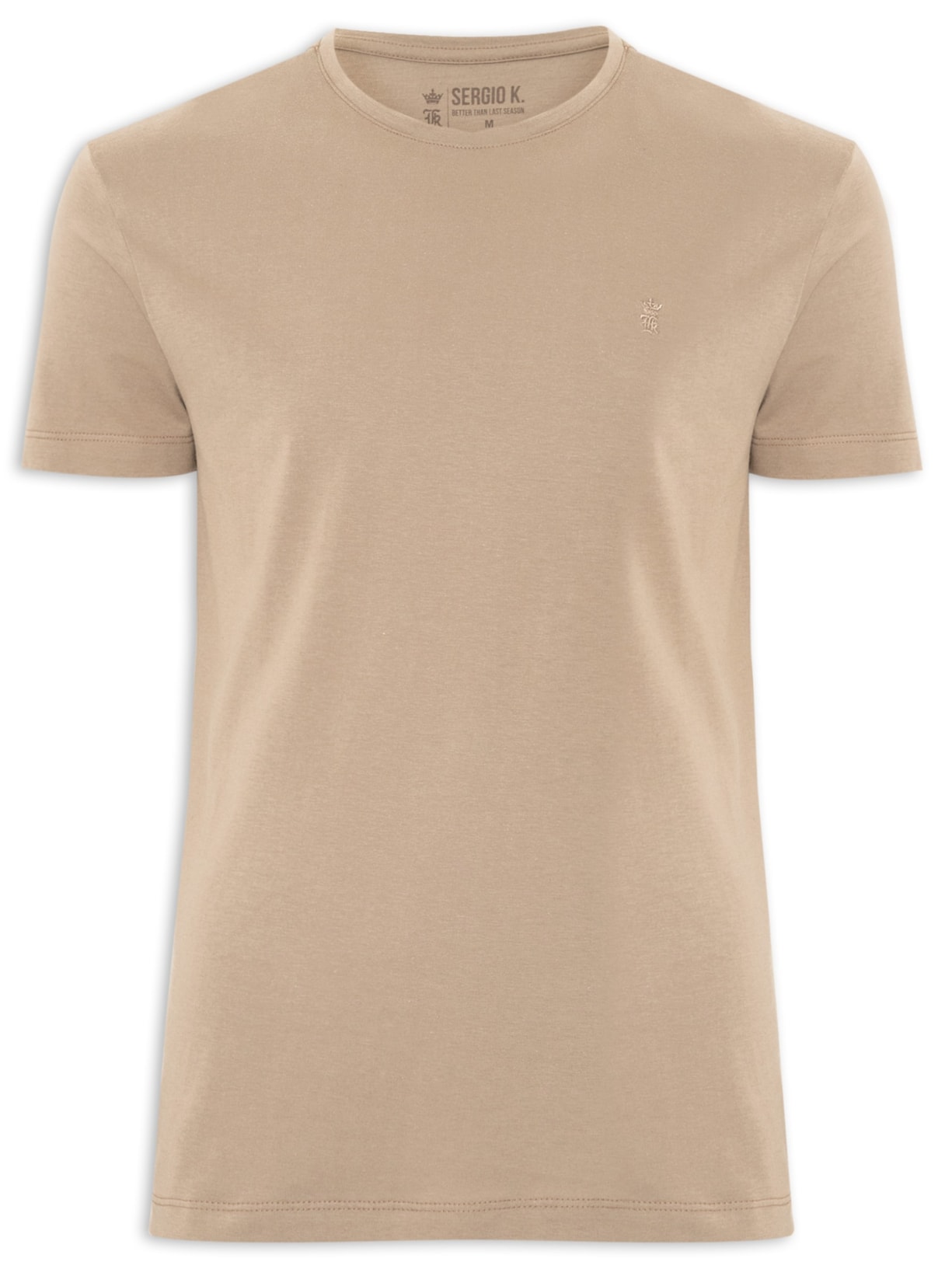 Camiseta Masculina Estampada Marathon – Bege