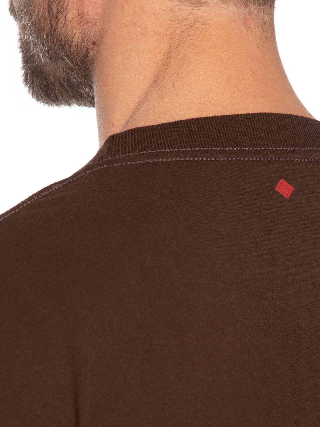 Camiseta Masculina Estampada Marrom Forum