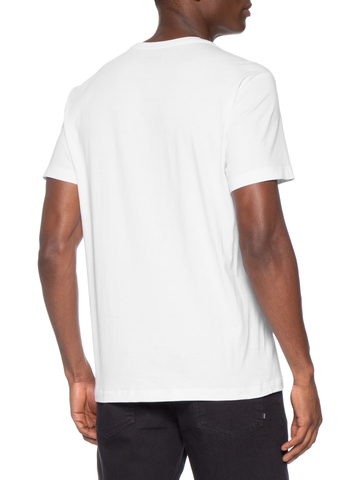 Camiseta Masculina Estampada Martini Anyone Branco Sergio K