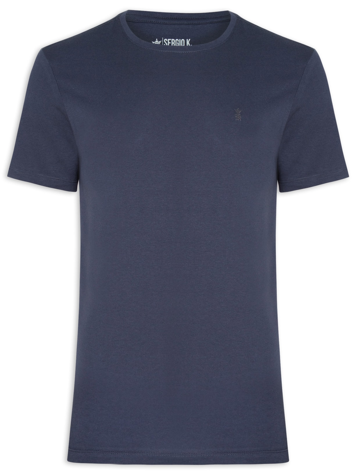 Camiseta Masculina Estampada Need Money For Azul Sergio K