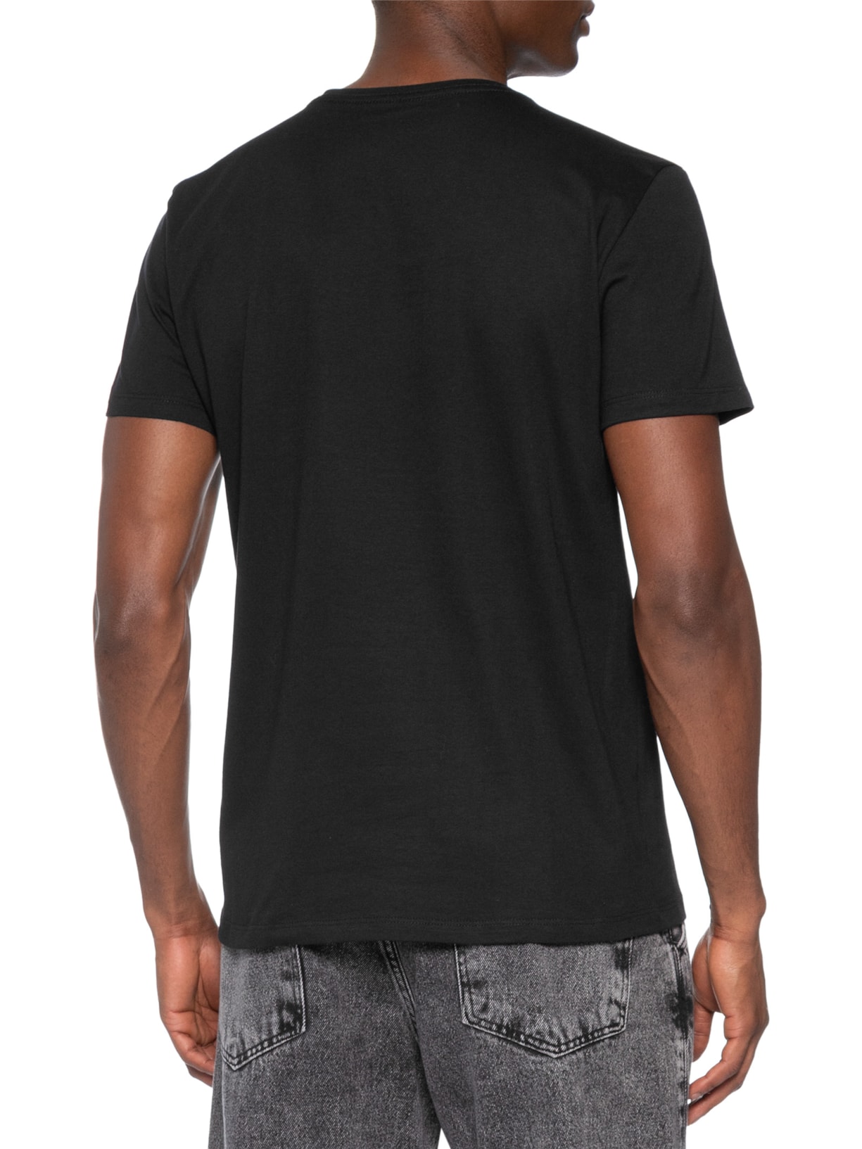 Camiseta Masculina Estampada New Logo – Preto Sergio K