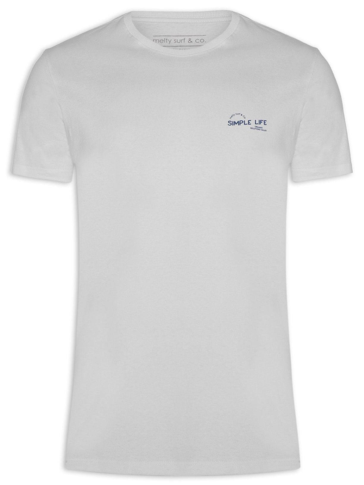 Camiseta Masculina Estampada - Off White