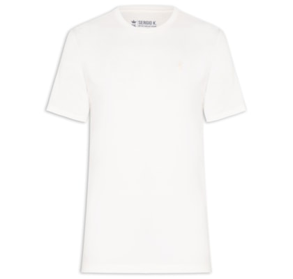 Camiseta Masculina Estampada Paradise Escape - Branco