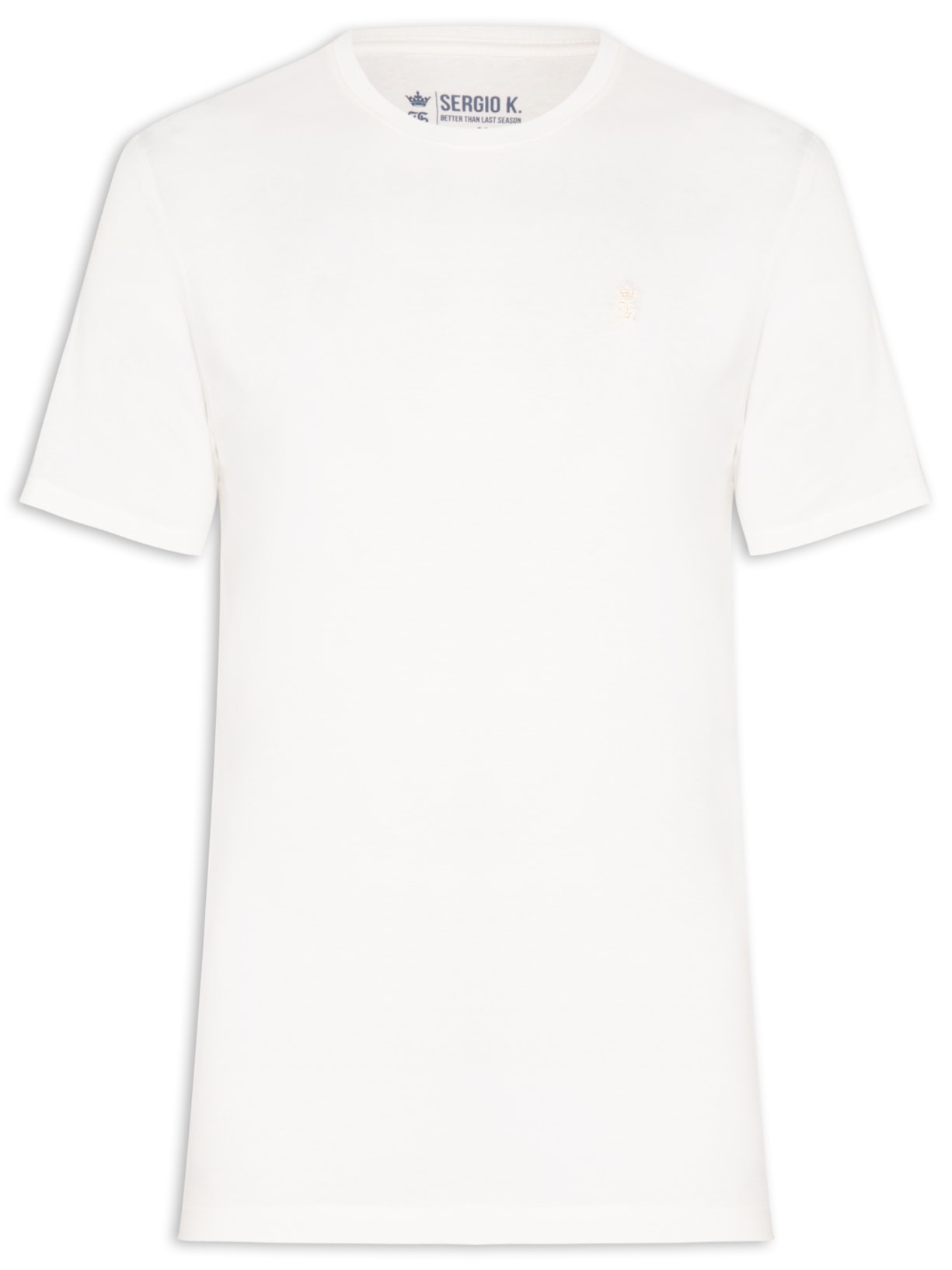 Camiseta Masculina Estampada Paradise Escape - Branco