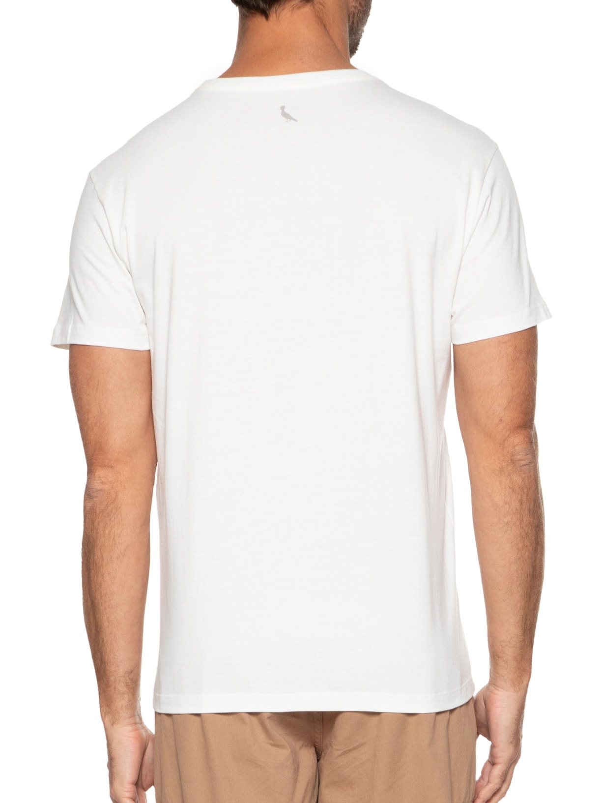 Camiseta Masculina Estampada Pica Pau Aquarela Ipa Off White Reserva