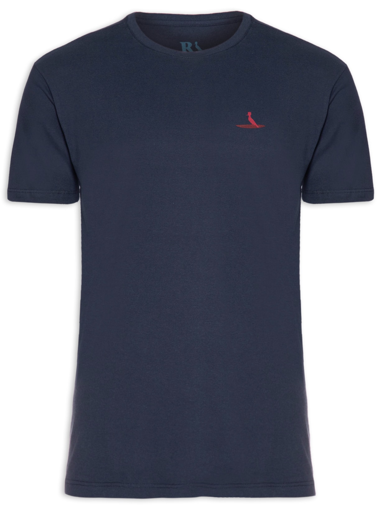 Camiseta Masculina Estampada Pica-pau Big Surf - Azul