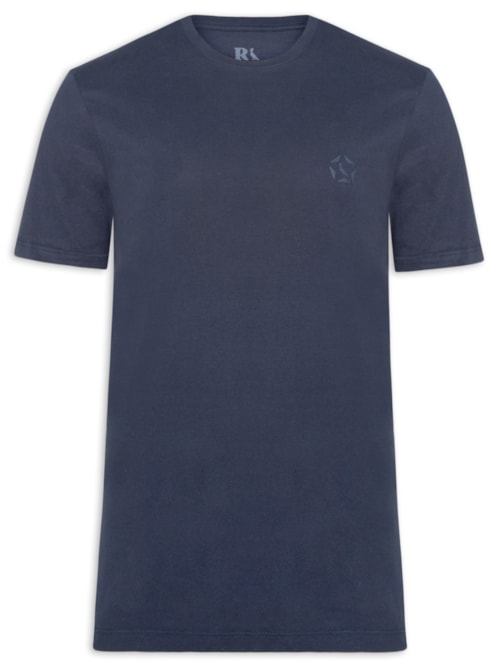 Camiseta Masculina Estampada Pica Pau Bola - Azul