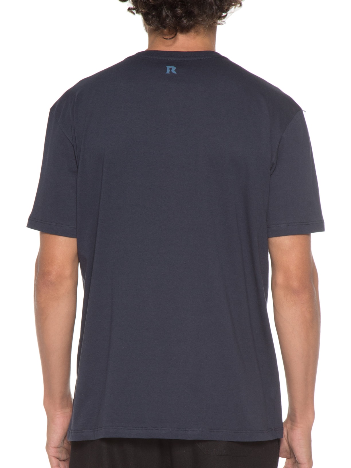 Camiseta Masculina Estampada Pica-pau Mustang Azul Reserva