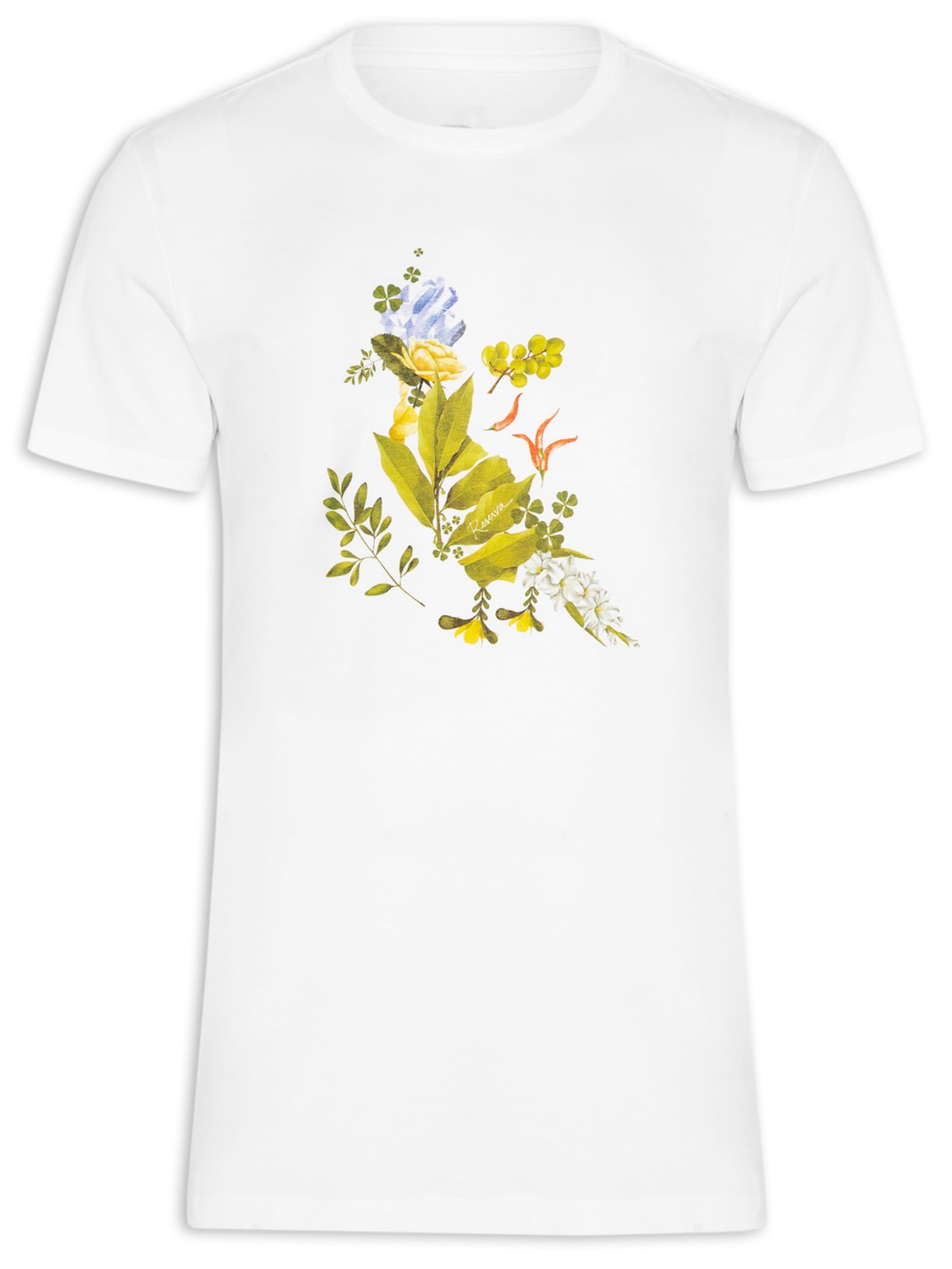 Camiseta Masculina Estampada Pica-pau Patua - Branco
