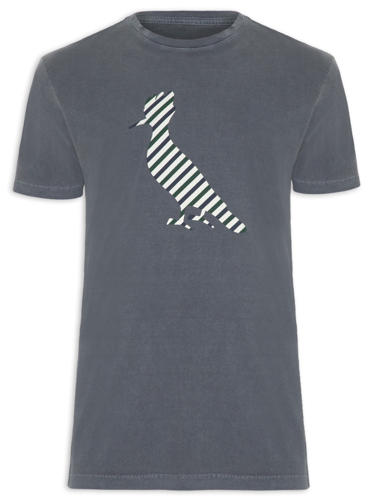 Camiseta Masculina Estampada Pica Pau Stroke New - Cinza