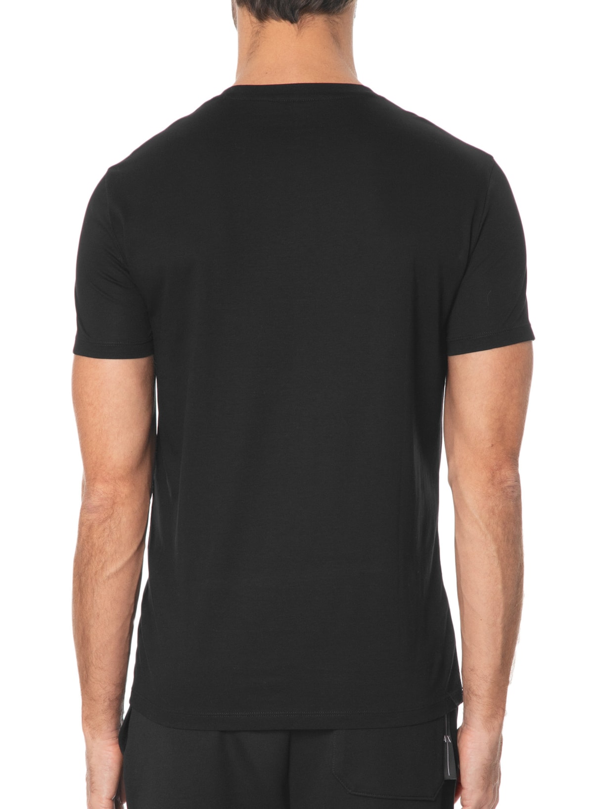 Camiseta Masculina Estampada Preto Armani Exchange