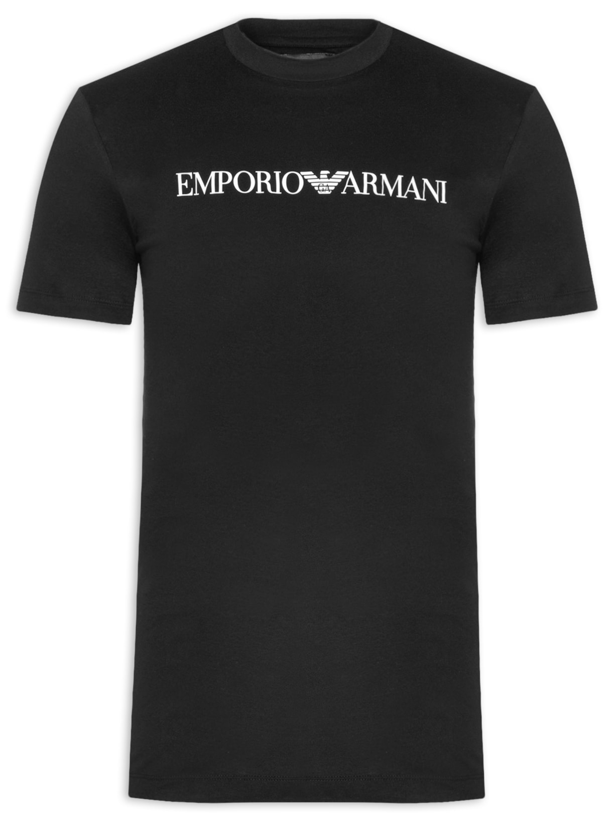 Camiseta Masculina Estampada - Preto