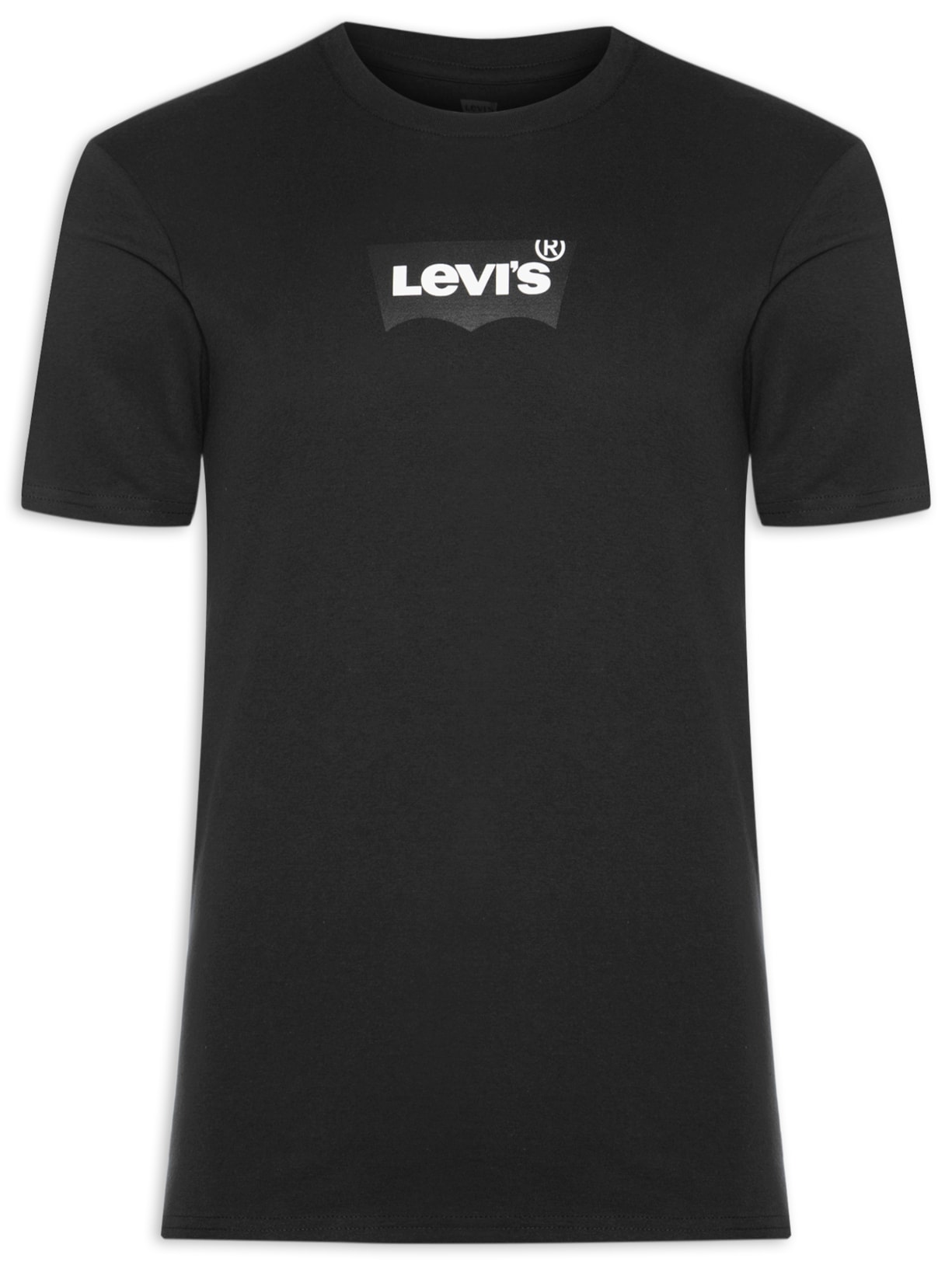 Camiseta Masculina Estampada - Preto