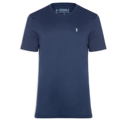 Camiseta Masculina Estampada Repeat Success - Azul