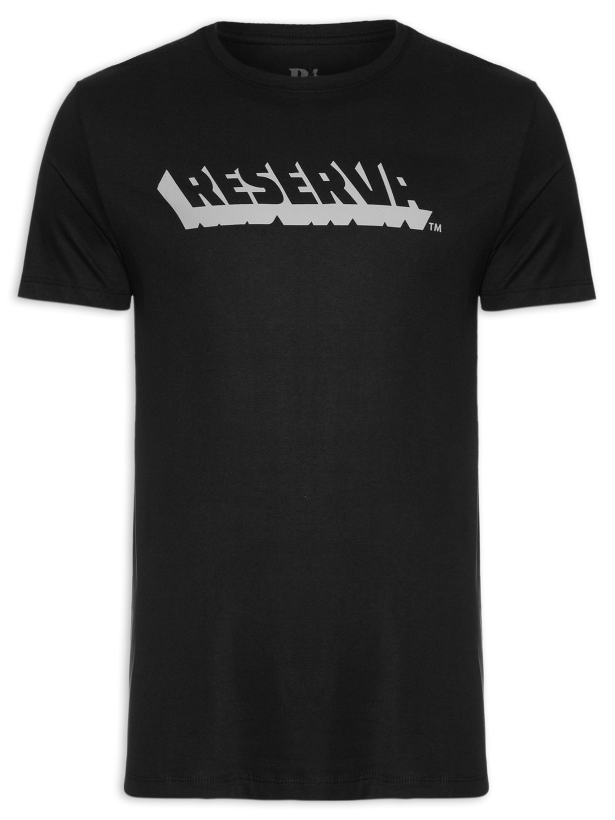 Camiseta Masculina Estampada Reserva Vazado - Preto