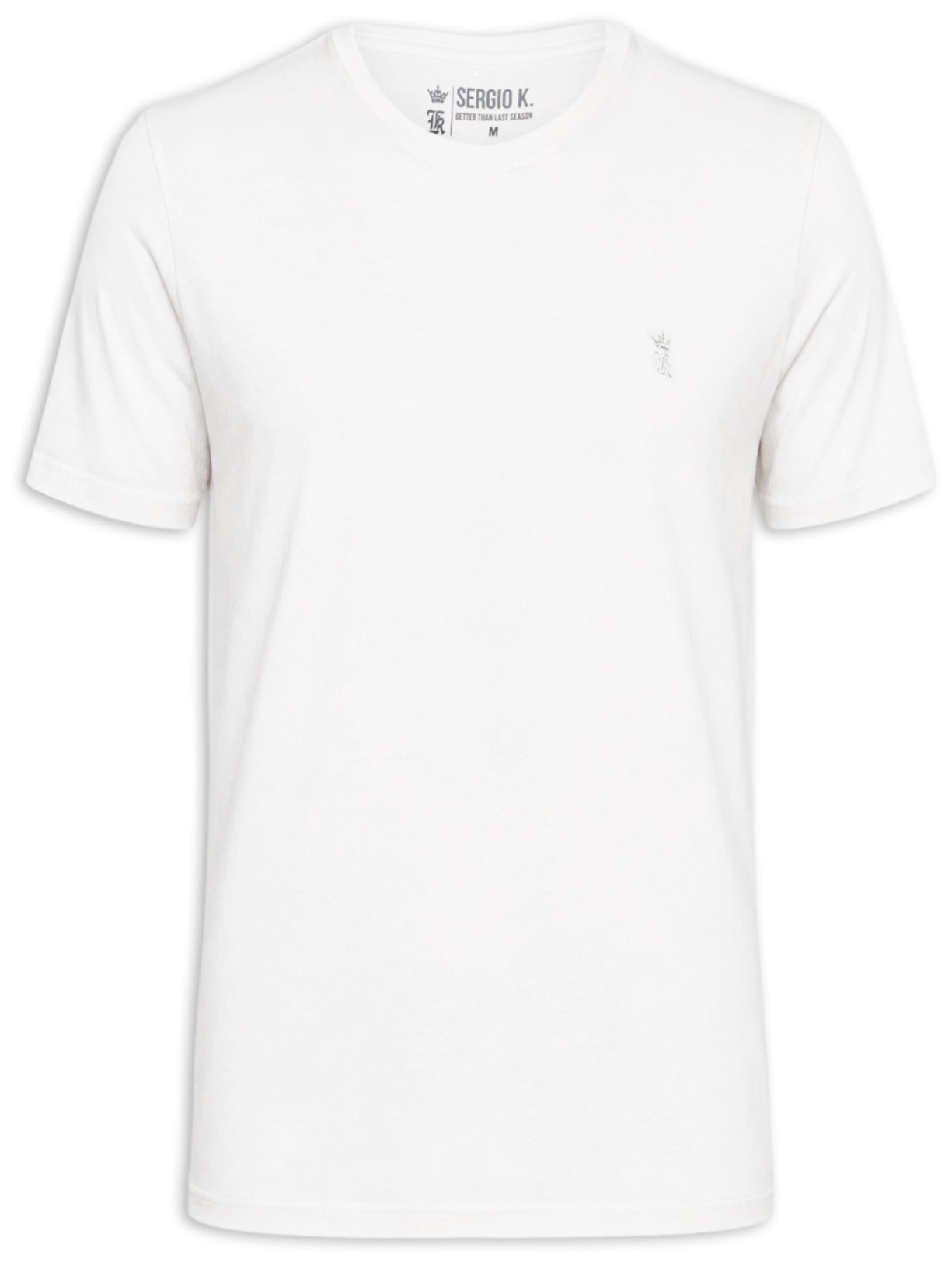 Camiseta Masculina Estampada Saint Tropez – Branco Sergio K