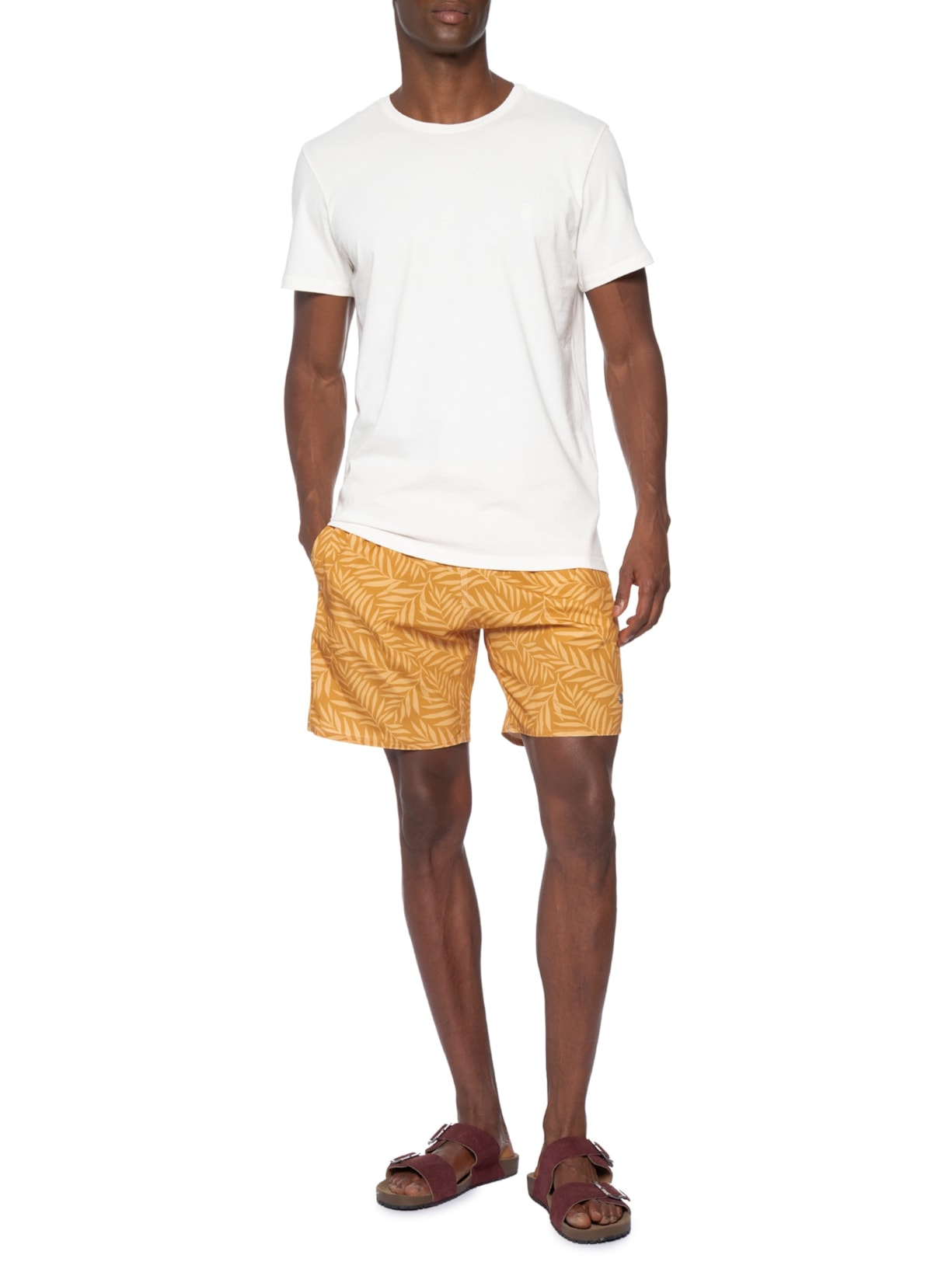 Camiseta Masculina Estampada Saint Tropez – Branco Sergio K