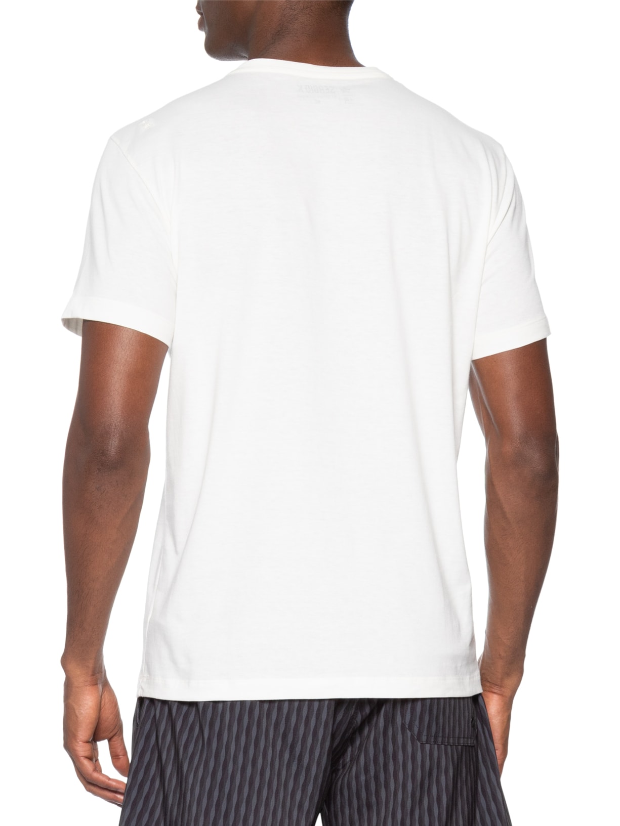 Camiseta Masculina Estampada Salt Branco Sergio K