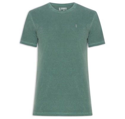 Camiseta Masculina Estampada Tomorrow Problem - Verde