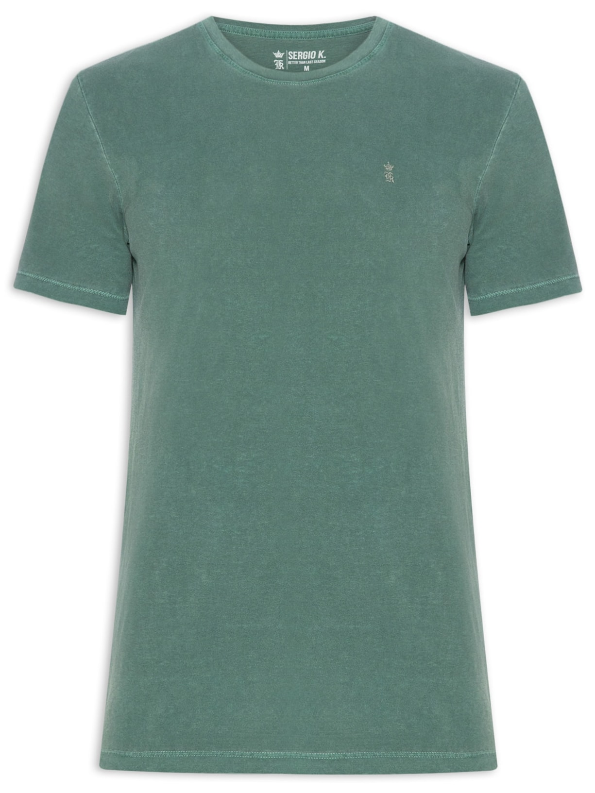 Camiseta Masculina Estampada Tomorrow Problem - Verde