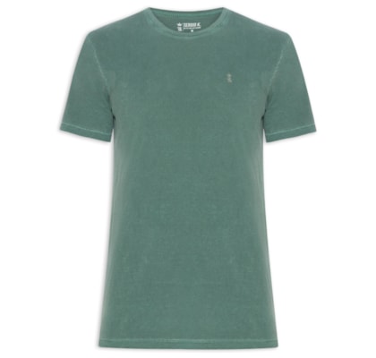 Camiseta Masculina Estampada Tomorrow Problem - Verde