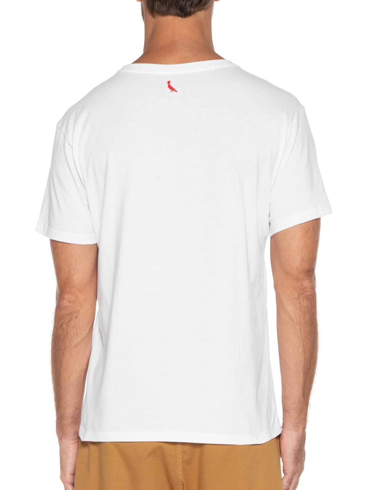 Camiseta Masculina Estampada Touchdown Branco Reserva