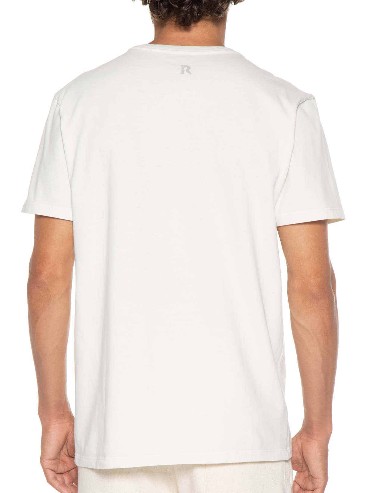 Camiseta Masculina Estampada Tropics Off White Reserva